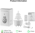 Lucky Tree Essential Oil Diffuser with Soft Mist + Calming LED Glow - Noon Deals
