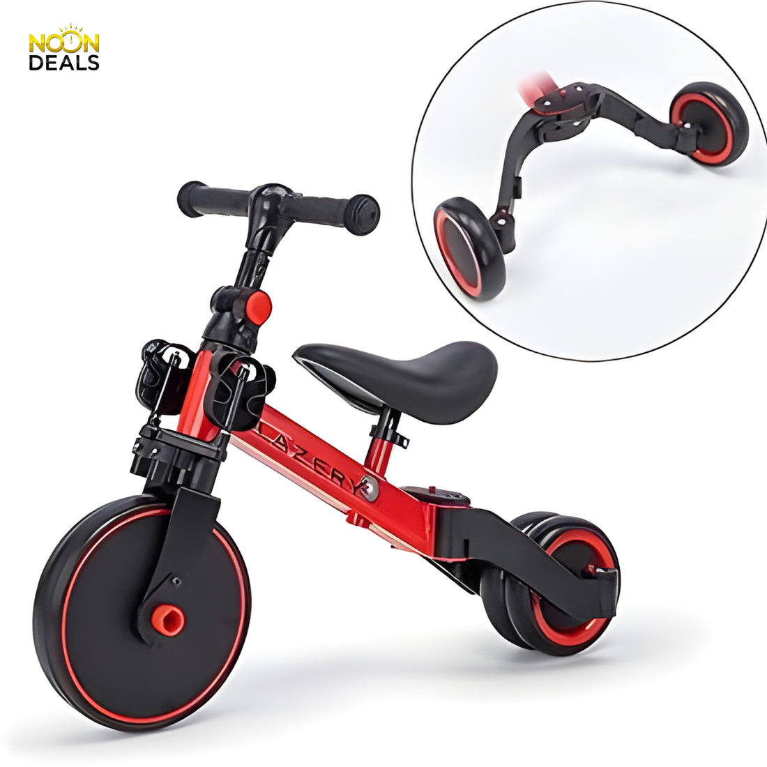 Kids 2-in-1 Tricycle & Balance Bike (Model 003-1) | Adjustable Toddler Bike for Ages 1.5–5 Years