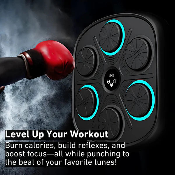 Intelligent Boxing Machine to Test Fitness, Reflexes, & Power - Noon Deals